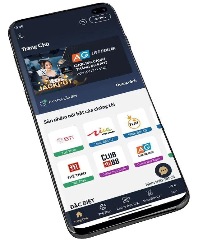 Các biểu tượng trái cây, BAR và số 7 may mắn trên một máy slot
